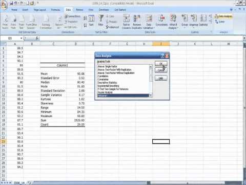 data analysis tool for excel mac 2011